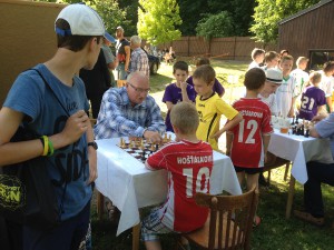 Vzorové tréninky zaujaly mnoho dětí.